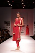 Model walks for Chandrani, Mrinalini, Dhruv-Pallavi Show at Wills Fashion Week 2013 Day 5 on 17th March  (120).JPG